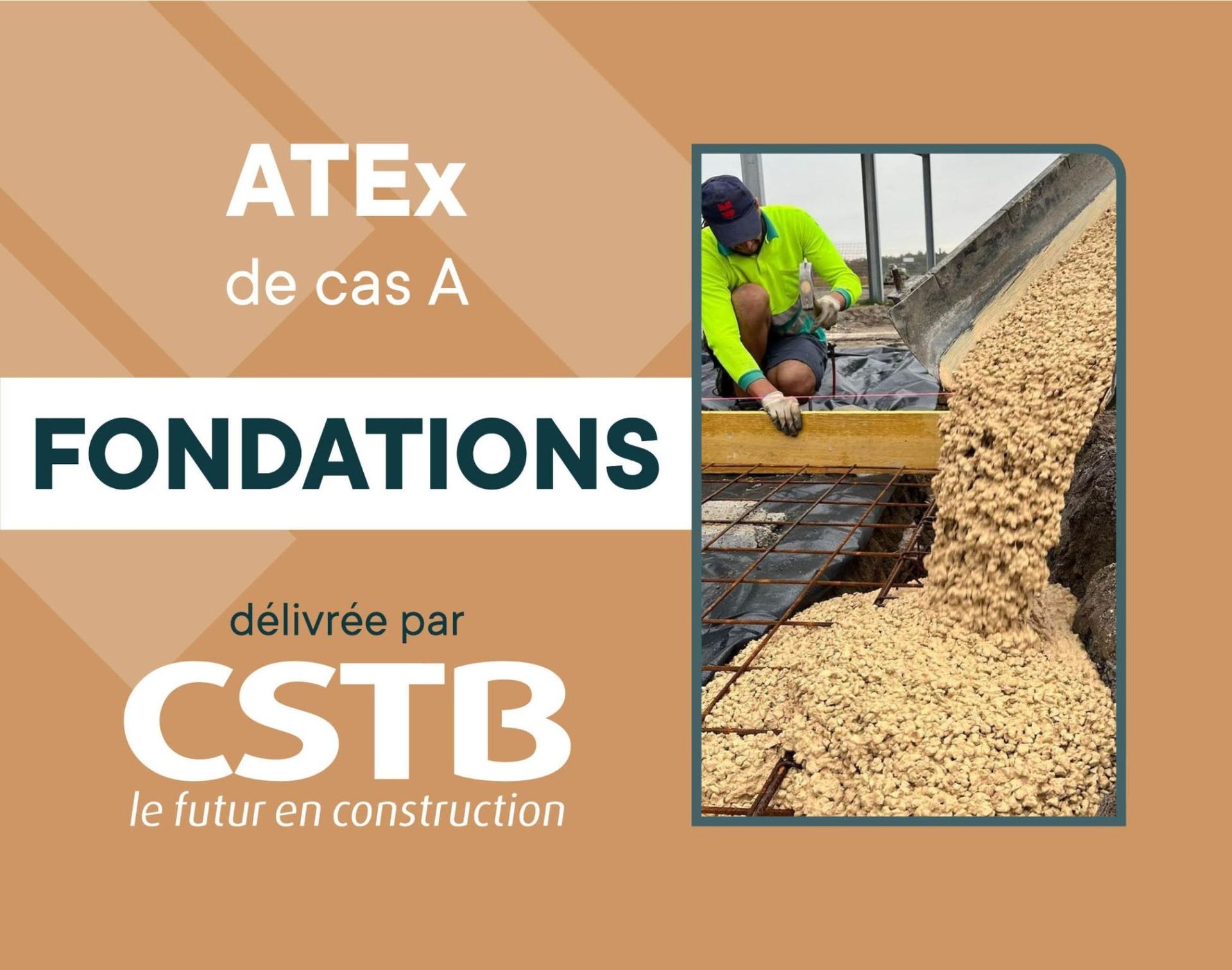 Certification ATEX de cas A pour les fondations