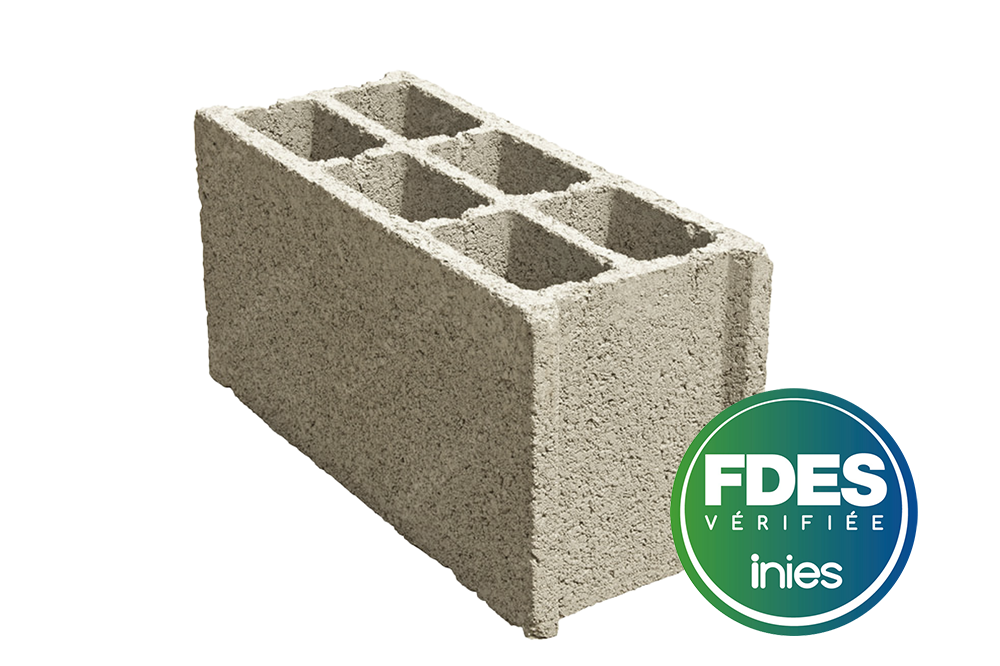 [[E03]] [E03]| Bloc creux - B40 · 20 cm - FDES vérifiée (6)